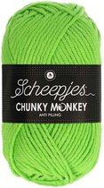 Scheepjes Chunky Monkey- 1821 Lime 5x100gr