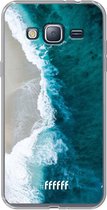 Samsung Galaxy J3 (2016) Hoesje Transparant TPU Case - Beach all Day #ffffff