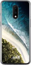 OnePlus 7 Hoesje Transparant TPU Case - La Isla #ffffff