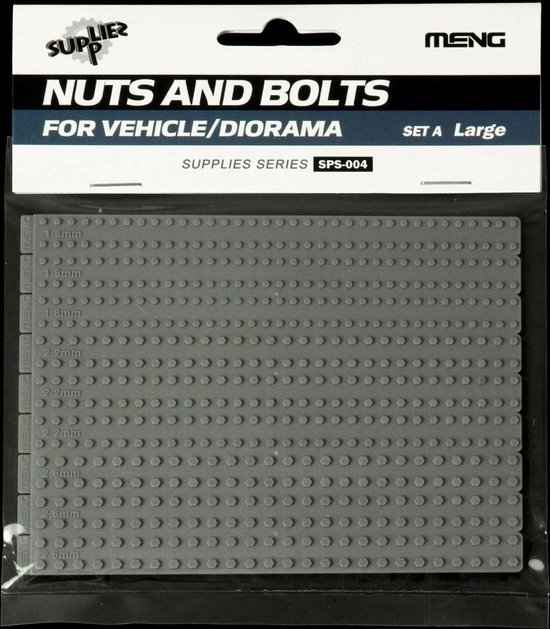 MENG SPS004 Nuts and Bolts Set A (Large) Accessoires set
