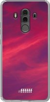 Huawei Mate 10 Pro Hoesje Transparant TPU Case - Red Skyline #ffffff