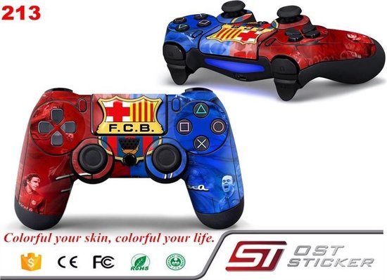 FC Barcelona PS4 Controller Skin – set van 2 Playstation 4 stickers