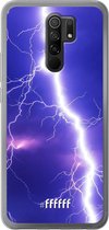 Xiaomi Redmi 9 Hoesje Transparant TPU Case - Thunderbolt #ffffff
