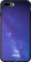 iPhone 8 Plus Hoesje TPU Case - Star Cluster #ffffff