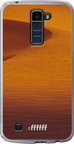 LG K10 (2016) Hoesje Transparant TPU Case - Sand Dunes #ffffff