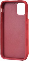 G-SP PU Leather Back Flip Case Red For iPhone 11