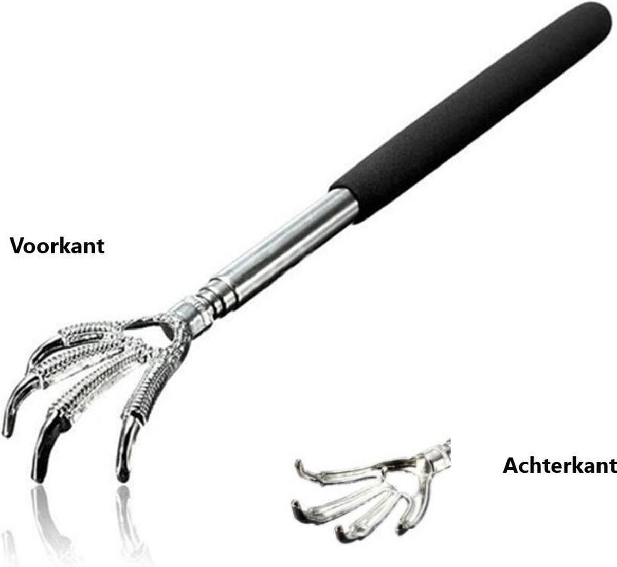 Ruggenkrabber Rugborstel Rugkrabber Uitschuifbaar Rugkrabbertje 