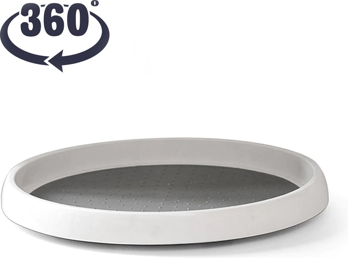 Keukengereihouder van hout, 360 graden draaibaar, waterdicht, ideaal Keukengereihouder van hout, 360 graden draaibaar, waterdicht, ideaal
