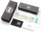 LC Eyewear Computerbril - Blauw Licht Bril - Blue Light Glasses - Beeldschermbril - Unisex - Transparant - Design