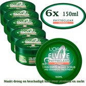 6x Elvive Haarmasker – Intensiv-Kur Peeling 1 minuut