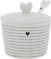Bastion Collections - Suikerpot - Zwart gestreept <3