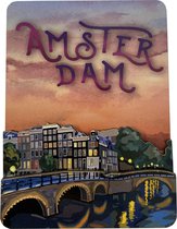 Memoriez 2D Magneet Amsterdam Canal