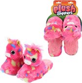 PLUSH Pluchen pantoffels_sloffen Eenhoorn mt 28-30