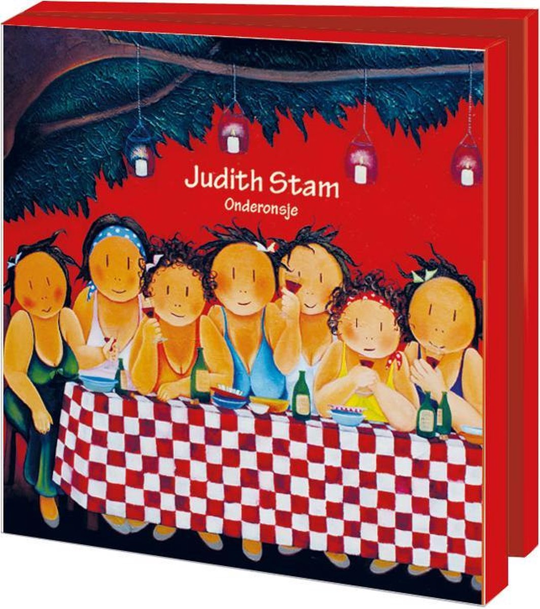 Kaartenmapje Met Env, Vierkant: Onderonsje, Judith Stam | Bol.Com