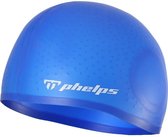 Phelps Aqua Glide Cap - Badmuts - Volwassenen - Blauw