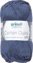 865-137 Cotton Quick Uni 10x50 gram grijsblauw
