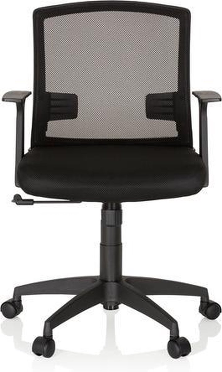Bureaustoel - Stof/Netstof - Zwart - Star-Tec YU 100