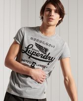 Superdry Heren tshirt Lichtgewicht T-shirt met militaire print