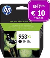 HP 953XL - Inktcartridge zwart + Instant Ink tegoed
