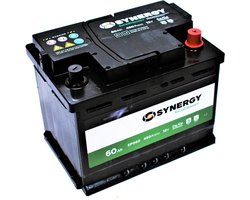 pijp tweeling Continentaal SYNERGY EcoPower 60Ah 480A 12V R+ - Accu - Loodaccu Startaccu Autobatterij  Batterie de... | bol.com