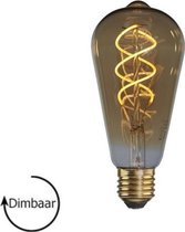 Filament Edison LED Lamp E27 | dimbaar | smoke | 6,5W | 2300K | Kooldraadlamp | Ø64xH142mm