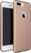 BackCover Mat Telefoonhoesje - Hoesje voor Apple iPhone 7 - Goud