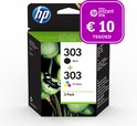 HP 303 - Inktcartridge kleur & zwart +Instant 