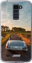 LG K10 (2016) Hoesje Transparant TPU Case - Oldtimer Mercedes #ffffff
