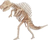 Bouwpakket 3D Puzzel Spinosaurus Dino Dinosaurus- hout