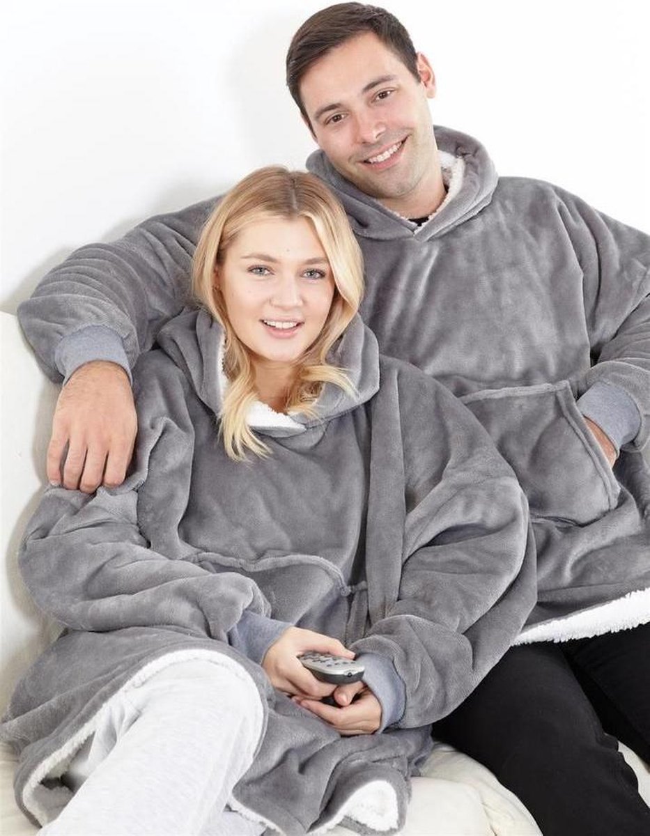 Huggle Hoodie Hoodle Hoodie Hoodie Deken Hoodie Blanket Rood