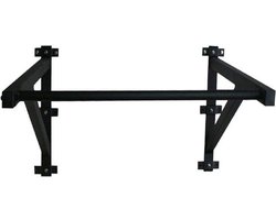 Muscle Power® Stevige Optrekstang voor Muur – Pull-Up Bar met 600KG Draagkracht – Ideaal voor Krachttraining, TRX & Power Bands – Inclusief Bevestigingsmateriaal