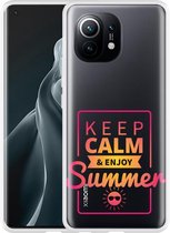 Xiaomi Mi 11 Hoesje Summer Time - Designed by Cazy