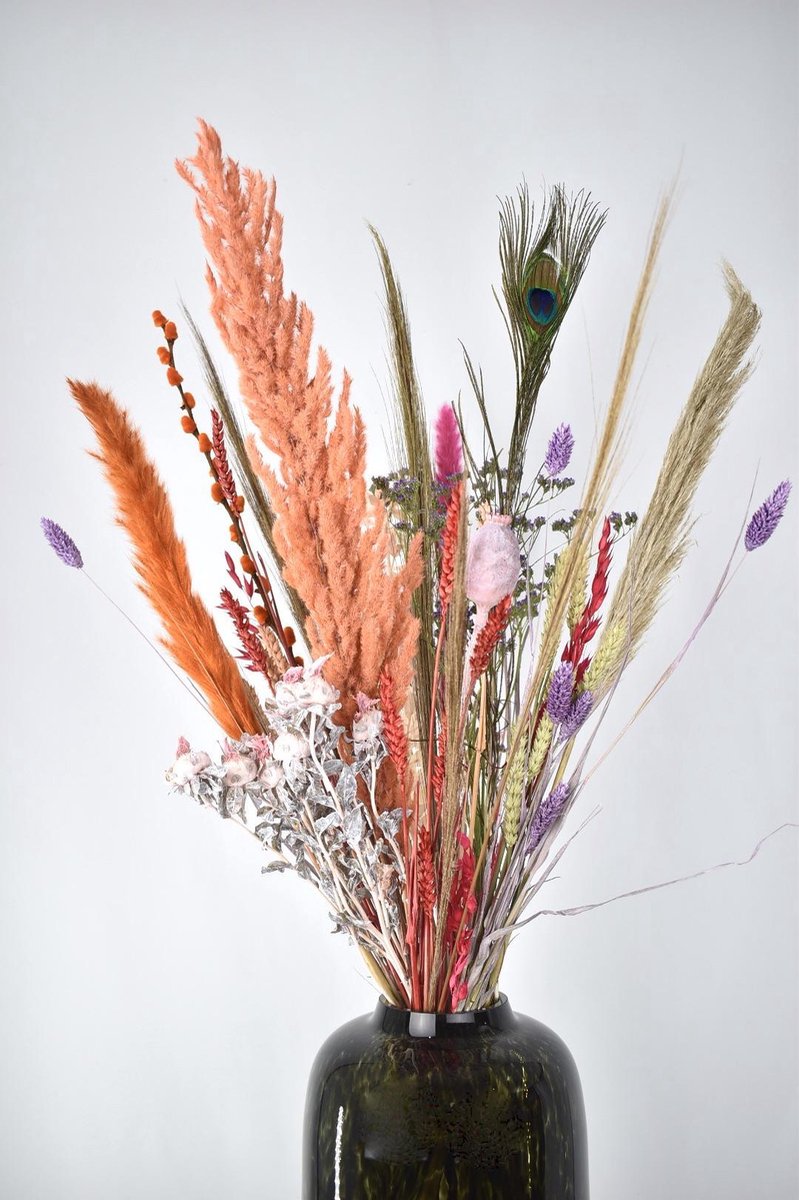 Droogbloemen - boeket 75cm - Mood Booster