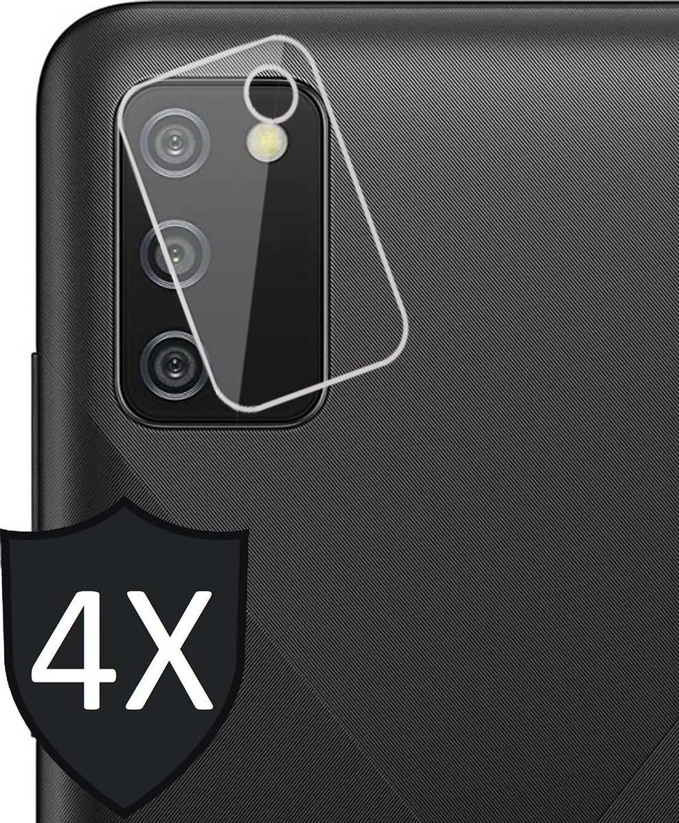 Camera Screenprotector geschikt voor Samsung A02s - 4x Screen Protector Glas