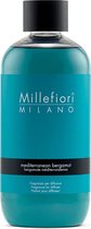 Millefiori Milano Navulling voor Geurstokjes 250 ml - Mediterranean Bergamot