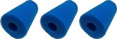 Black Beauty Zwembad Filter Fine Blue Type A Voor Intex 100x200mm Gat 38mm 3 stuks