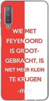 6F hoesje - geschikt voor Samsung Galaxy A7 (2018) -  Transparant TPU Case - Feyenoord - Grootgebracht #ffffff