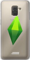 6F hoesje - geschikt voor Samsung Galaxy A8 (2018) -  Transparant TPU Case - The Sims #ffffff