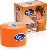 CureTape Classic - Kinesiotape - Oranje - 5cm X 5m