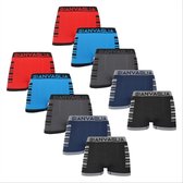 Gianvaglia Microfiber Heren Boxershort - 10-pack - Maat XL/XXL
