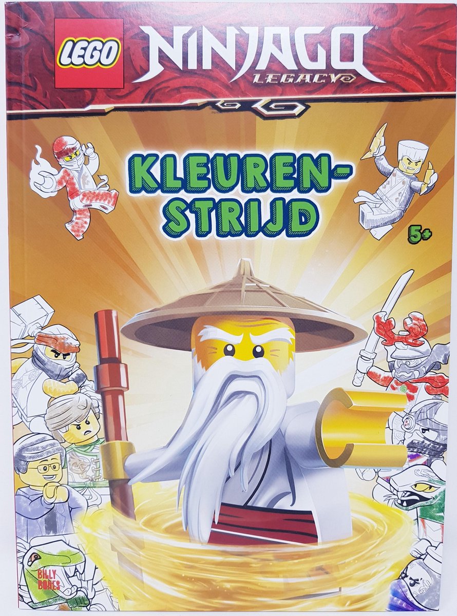 Onderhandelen Bestudeer Aanzetten LEGO - KLEURBOEK - NINJAGO - 48 kleurplaten | bol.com
