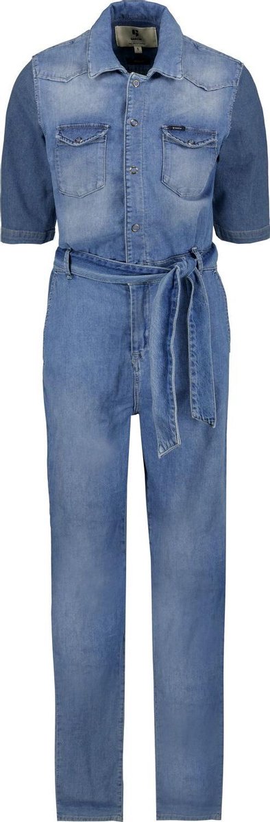 GARCIA C10115 Dames Jeans Blauw - Maat L | bol.com
