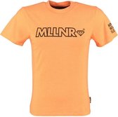 Mllnr millionaire neon oranje t-shirt - valt kleiner - Maat XS