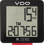 fietscomputer M Zero WR807 zwart/rood -u