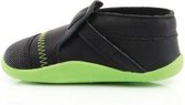 Bobux Soft soles Babyslofjes  Black/lime Maat 22