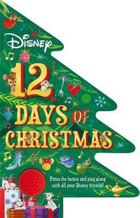 3D Sound Book for Children- Disney: 12 Days of Christmas
