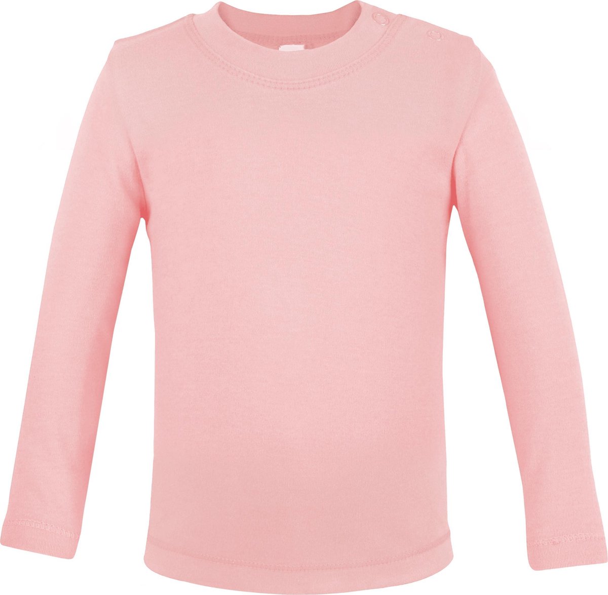 Link Kids Wear baby T-shirt met lange mouw - Baby Roze - Maat 50/56