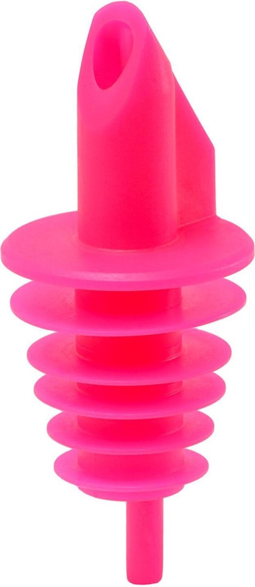 Flessenschenker Billy Neon roze, voor bijna alle flesformaten van 0,5 - 1,5 liter flessen, 1 stuk