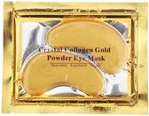 Collageen oogmasker - Crystal Collagen Gold Powder - Wallen wegwerken - Verhelpt wallen en donkere kringen onder de ogen- Hydraterend - 20st - 10 paar