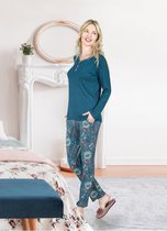 Jiber - Dames Pyjama Set, Lange Mouwen - S
